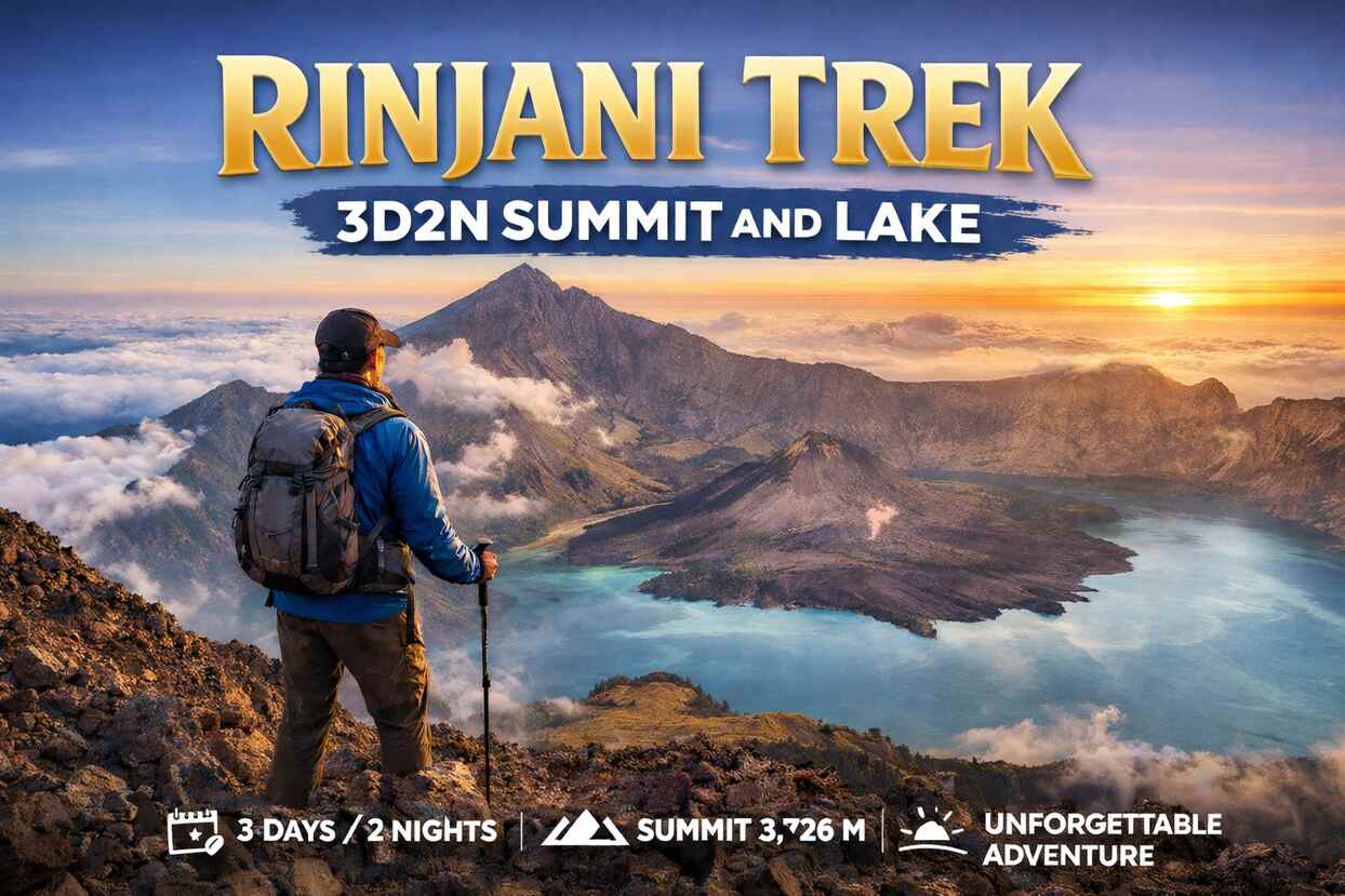 Mount Rinjani Trekking 3 Days 2 Nights
